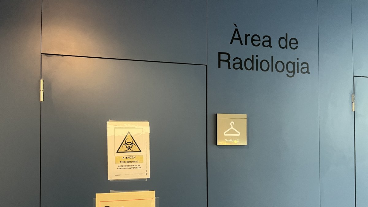 El CAP té una sala senyalitzada per a radiologia, encara que sense equip, des que es va construir el 2010.