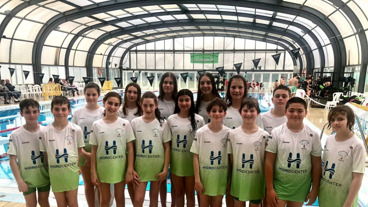 Lliga Catalana de natació a la piscina de Balaguer