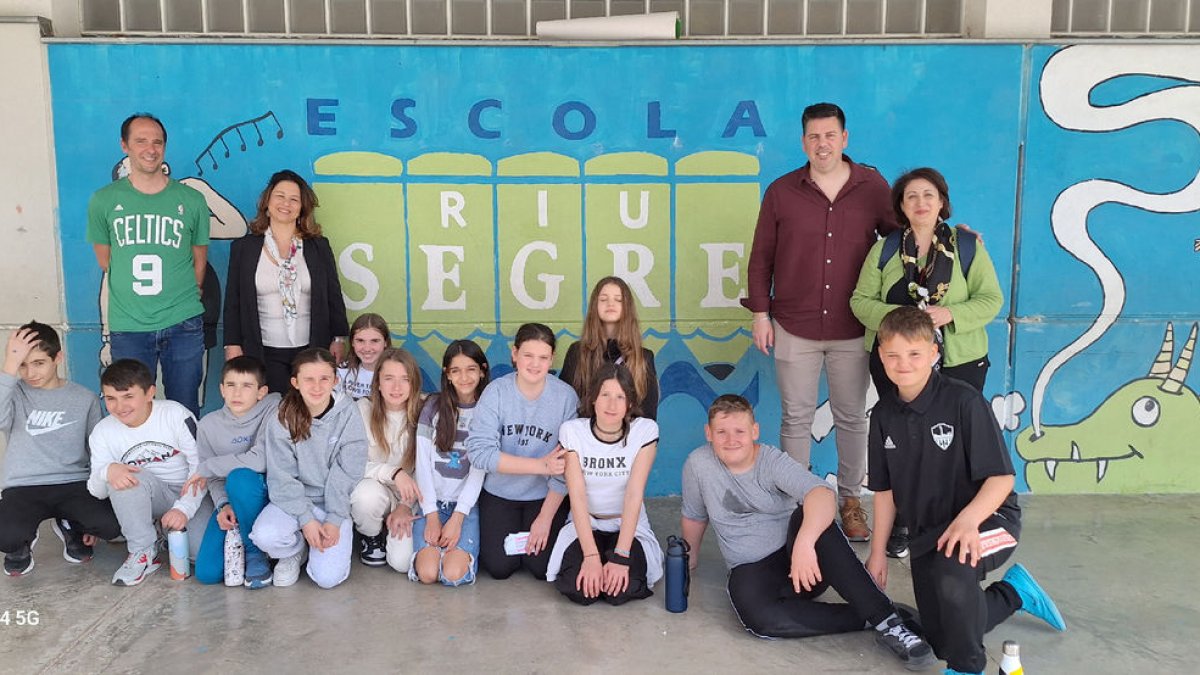El viatge d’intercanvi d’alumnes i docents italians al Riu Segre és part del programa Erasmus+.
