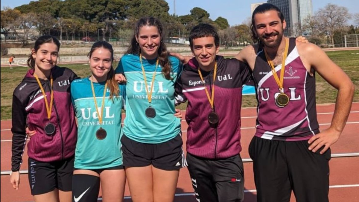 Vuit medalles per a l'Aldahra en el Català Universitari