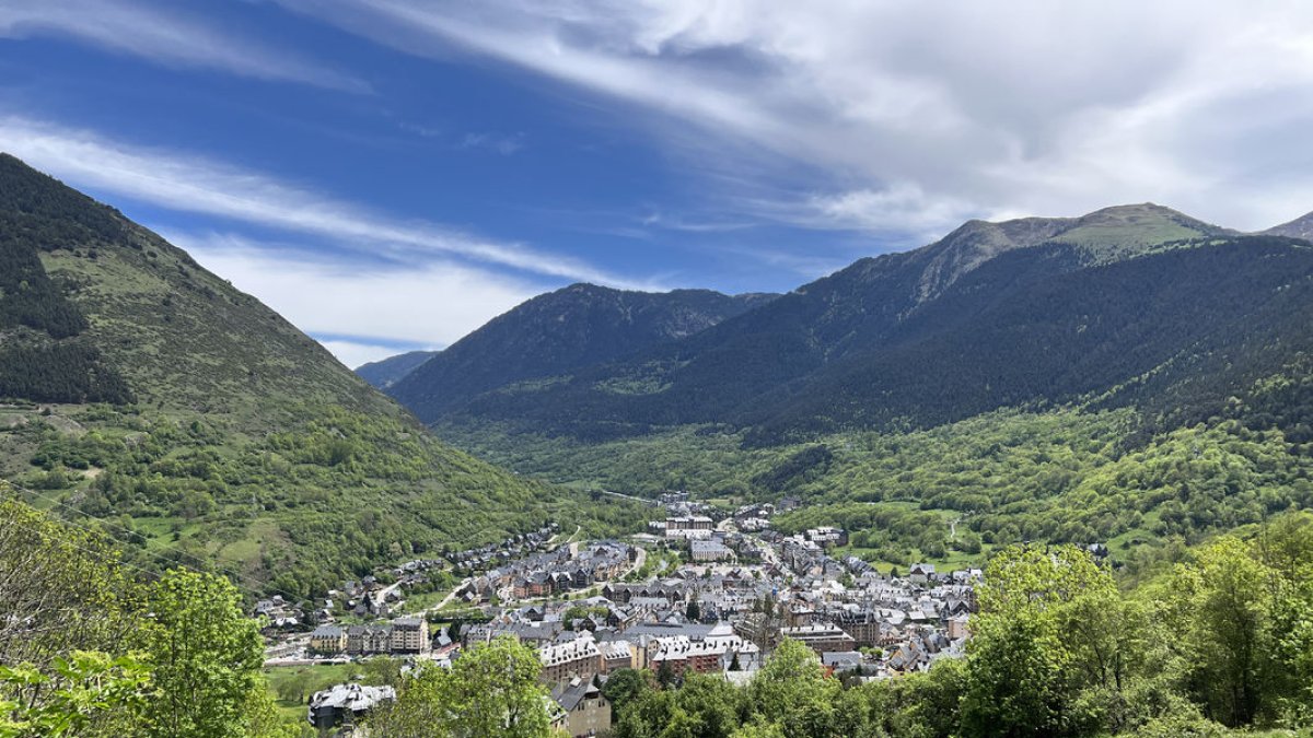 A la Val d’Aran, el saldo migratori entre comarques va ser zero.