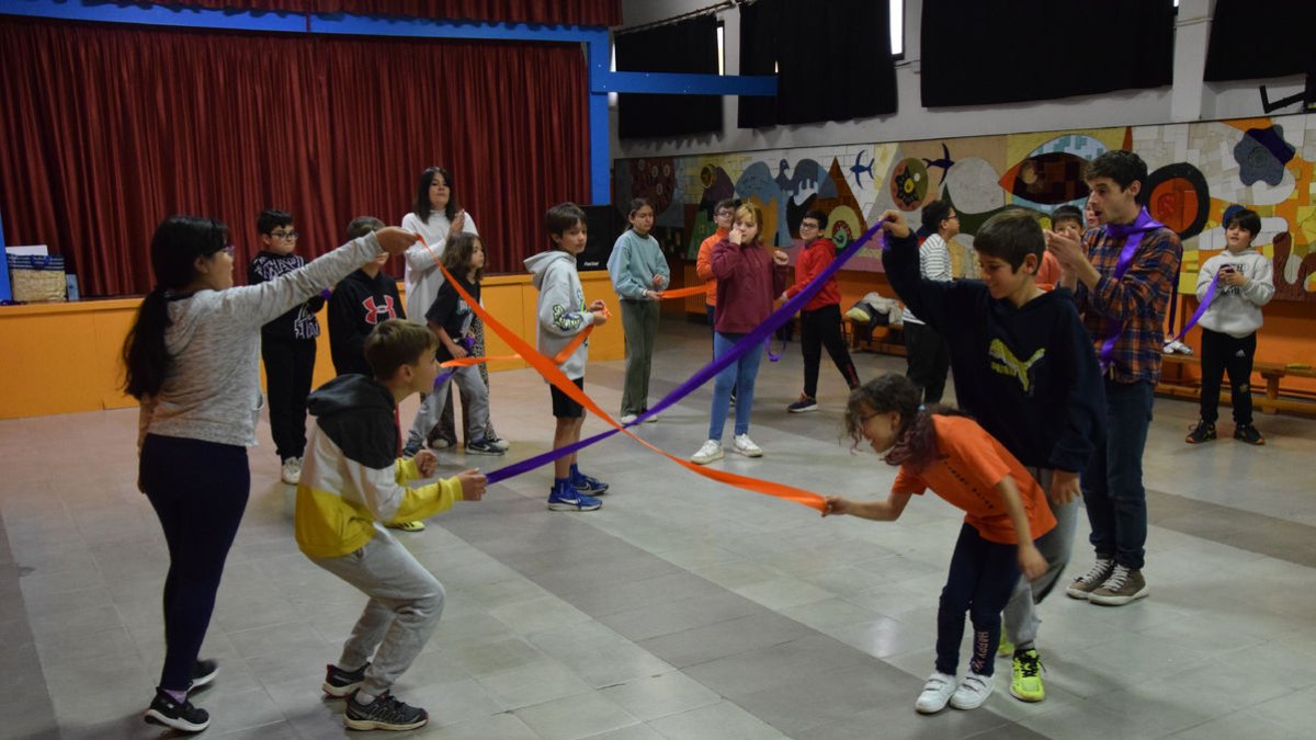 L’escola Mossèn Albert Vives, de la Seu d’Urgell, és una de les que han participat en el projecte ‘Dansa’t’.
