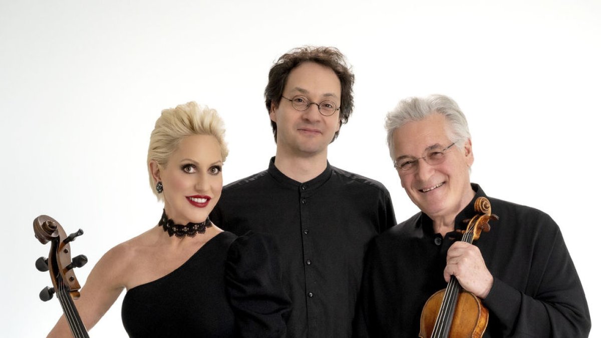 El Trio Zukerman, que actuarà diumenge a Concabella.