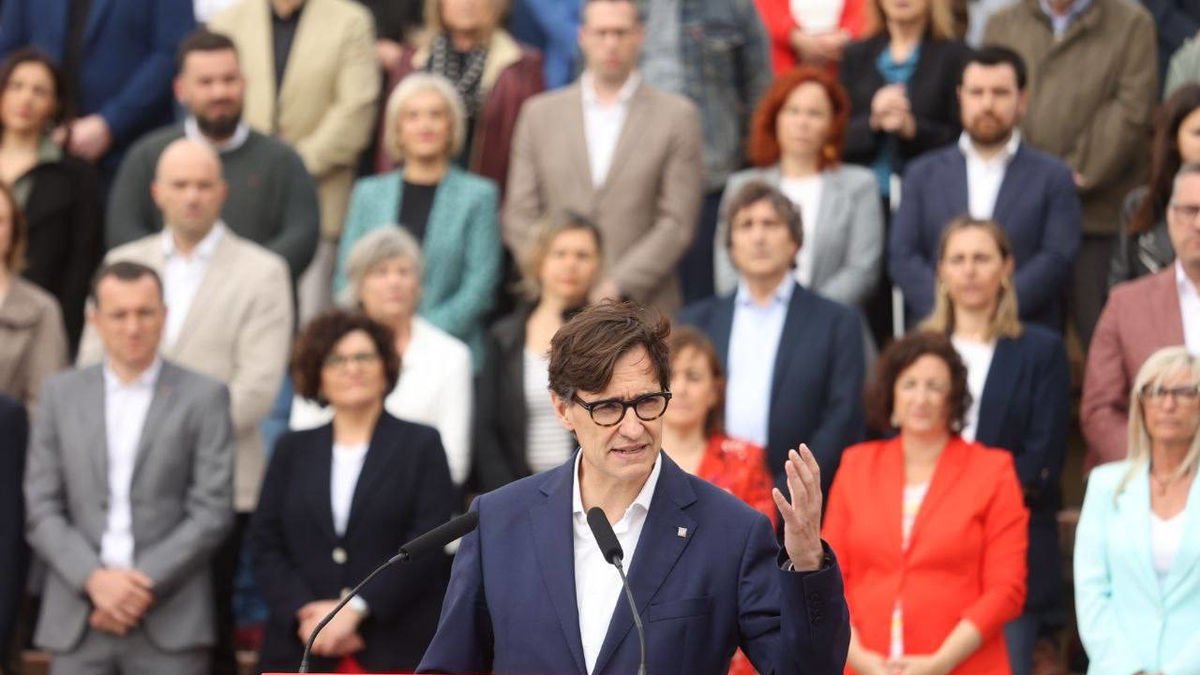 El candidat del PSC a presidir la Generalitat, Salvador Illa.