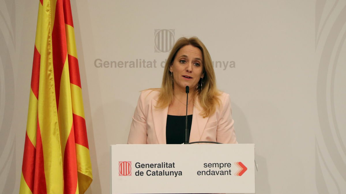 La consellera d’Economia, Natàlia Mas Guix, ahir durant la presentació de l’informe.