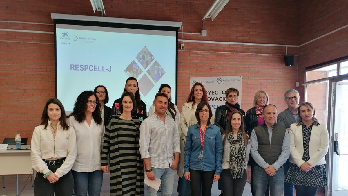 Els participants en el projecte Respcell-J.