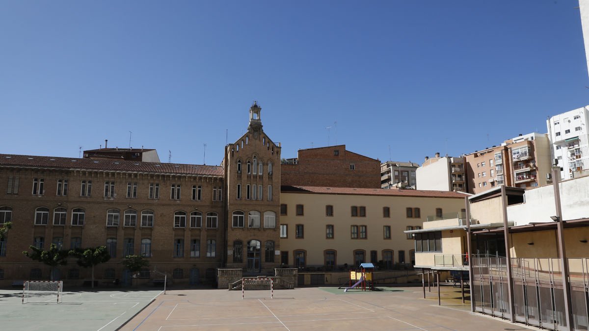 El col·legi Maristes, a la ciutat de Lleida.