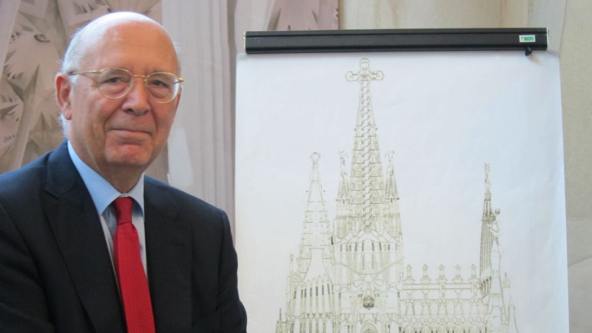 Rigol va presidir també la junta constructora de la Sagrada Família.