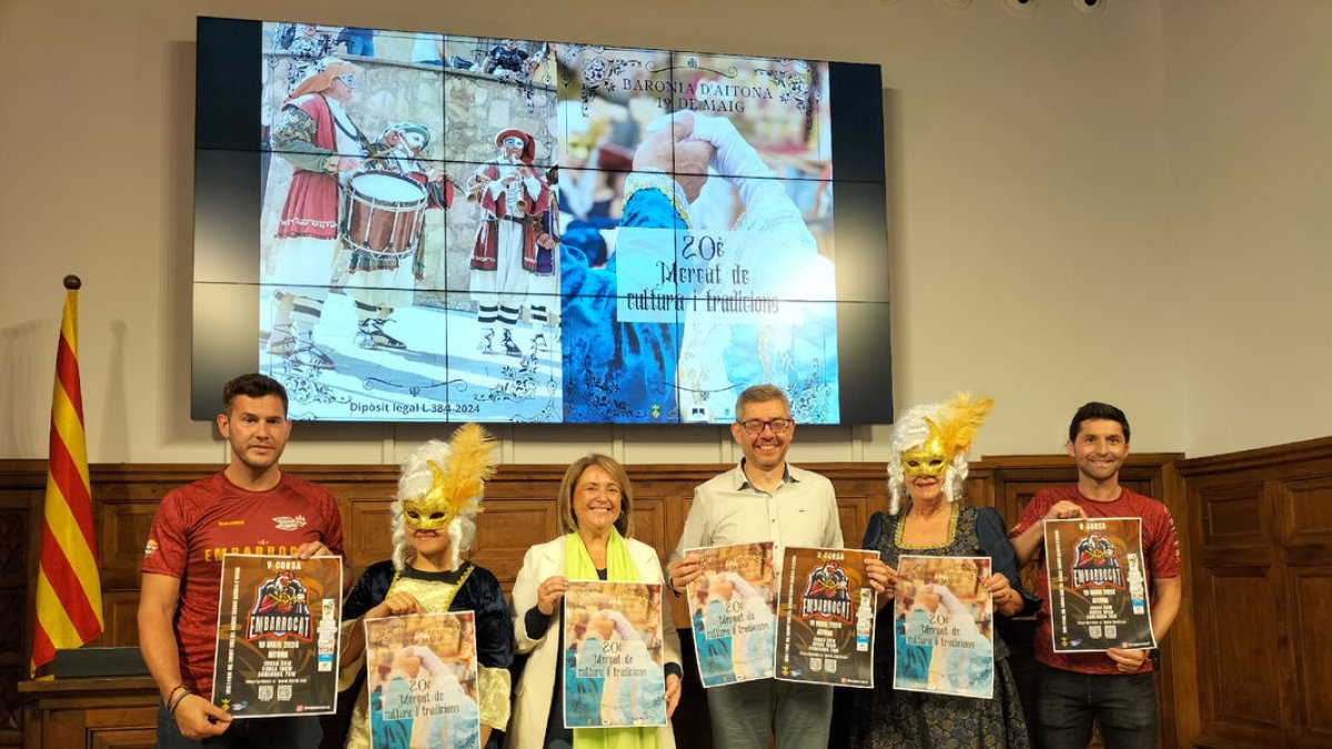 Més de vint activitats al Mercat de Cultura de la Baronia d'Aitona