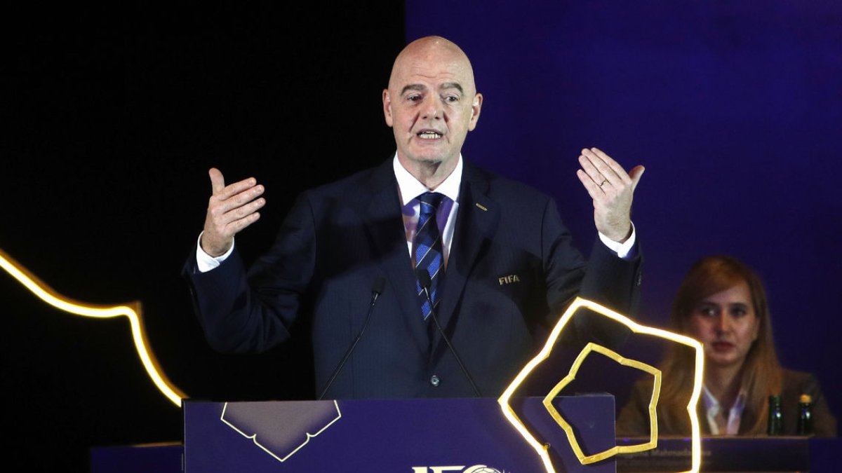 Gianni Infantino, president de la FIFA.