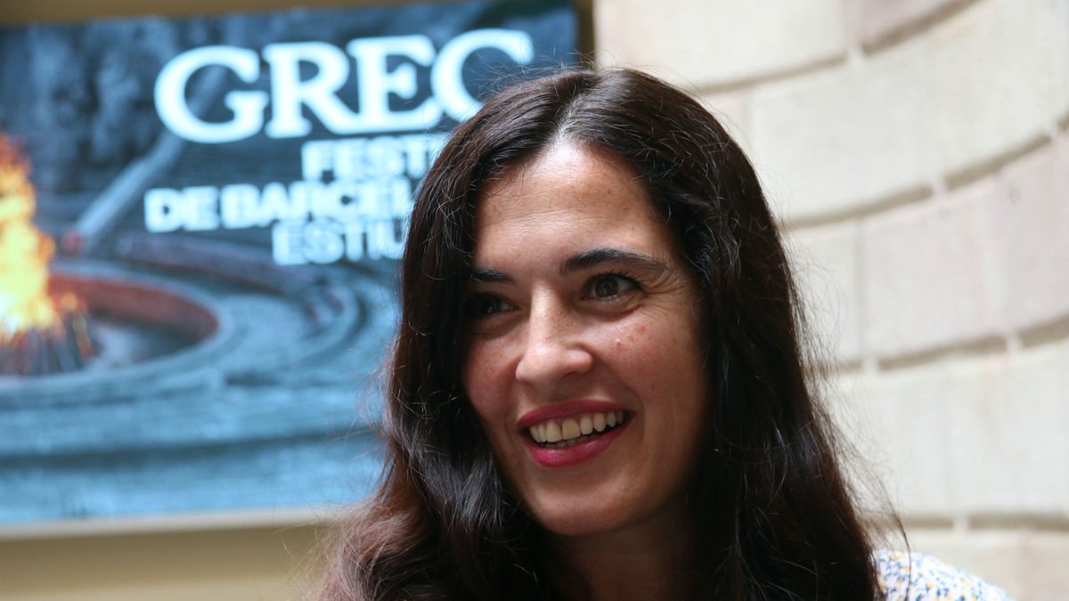 La cantant Sílvia Pérez Cruz, ahir a Barcelona.
