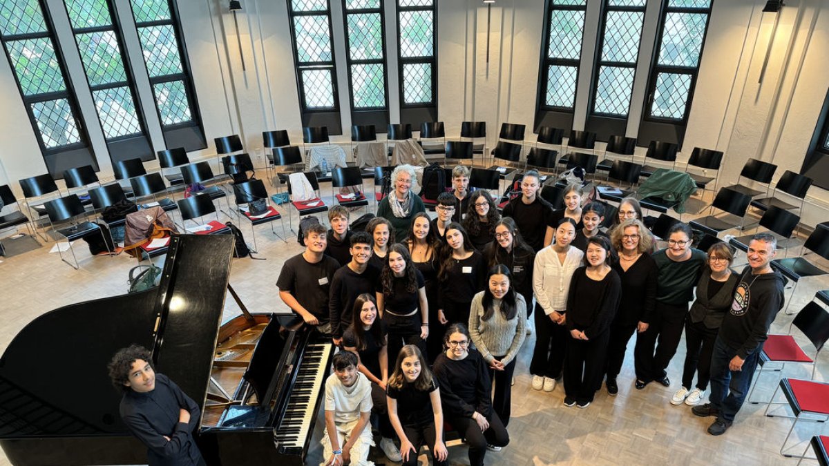 Una quinzena de pianistes de Cervera, d'intercanvi a Alemanya
