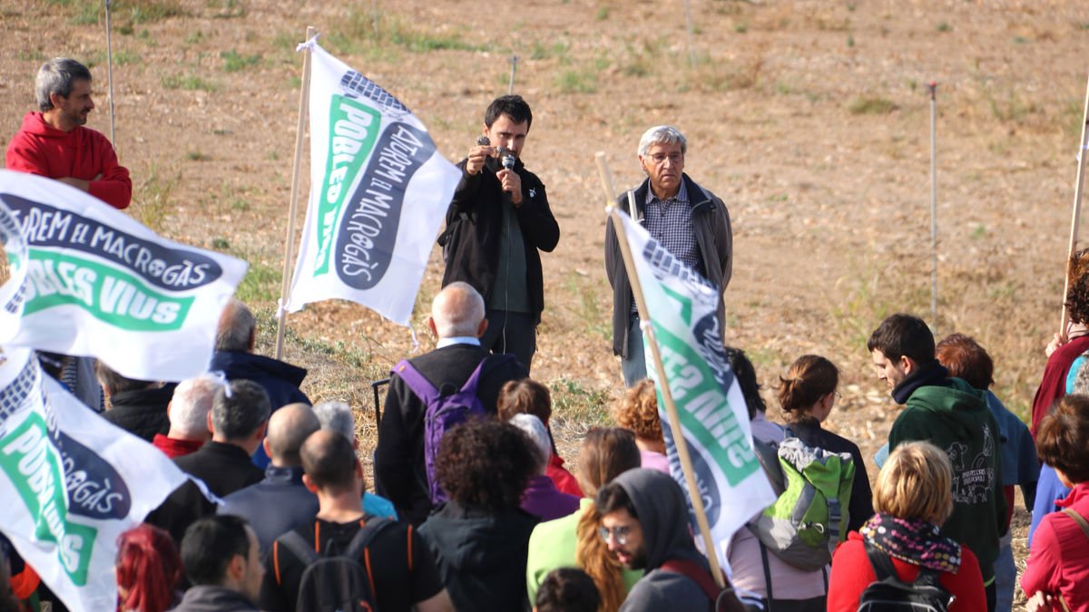 Imatge d’arxiu d’una manifestació contra la planta.