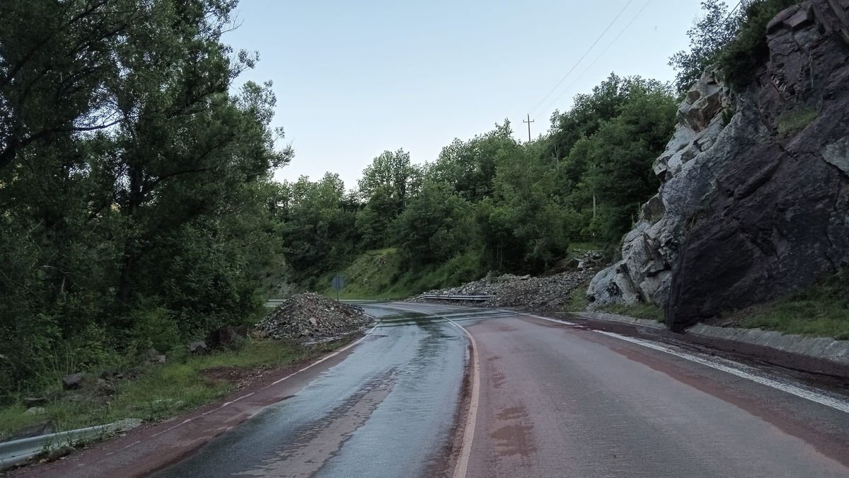 La carretera L-500, que va quedar tallada a Castilló de Tor, va ser sanejada i ja és transitable.