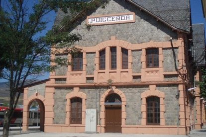 Imagen de archivo de la estación de tren de Puigcerdà.