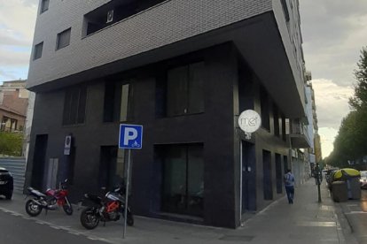 Un bloque de pisos en Lleida.