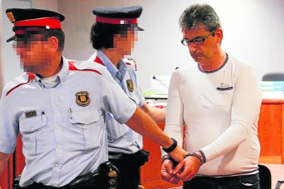 David Donet al judici a l'Audiència que es va celebrar el 2015