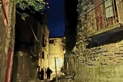 L’ensorrament parcial de l’habitatge de Sant Serni - Bombers.