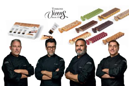 Una línea de turrones de alta gama nace de la sinergia entre chefs y artesanos
