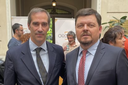 El leridano Ramon Arnó, a la derecha