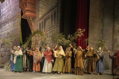 Este año se cumplen 578 de la primera dramatización documentada de la Passió en Cervera. - CARMINA MARSIÑACH