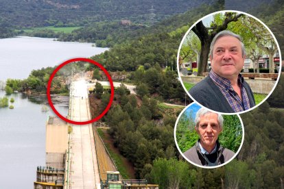Veïns de Ponts i Balaguer, sobre la presa de Rialb