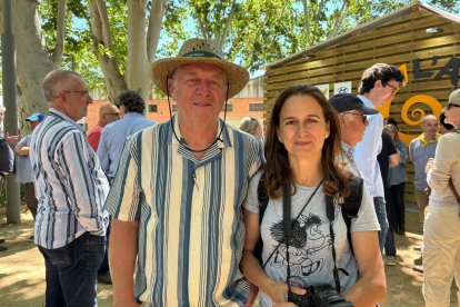 David y Marta, colaboradores de ‘the times’