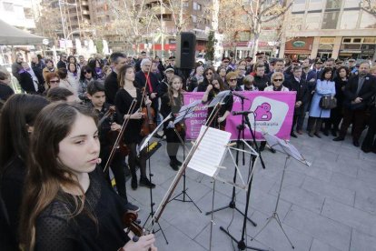 Acto institucional del Día de la Mujer en Lleida