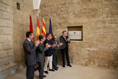 Imatges de la inauguració del parador de Roser