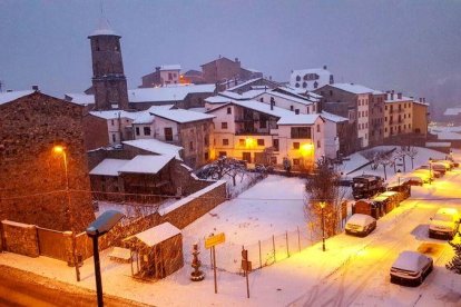 El temporal tanca la Bonaigua i pistes d'esquí i obliga cadenes en nou vies.