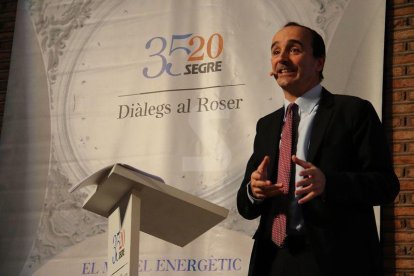 El director general de Renovables d'Endesa ha participat en la jornada organitzada amb motiu del 35è aniversari del diari SEGRE.