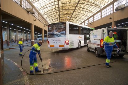 L'estació d'autobusos de Lleida.