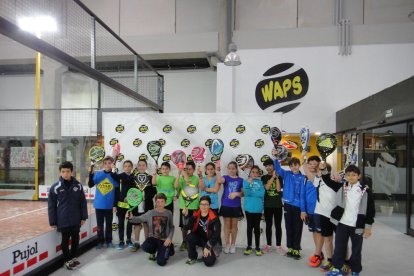 Más de 90 niños en el V torneo de padelmenors.cat en 