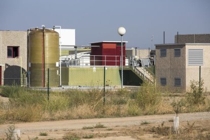 La potabilizadora de Ratera, de donde sale el agua de la traída.