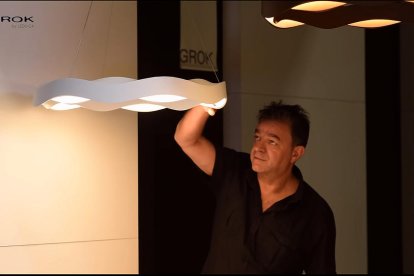 Josep Patsi, amb el seu espectacular disseny guanyador del Lighting Design.