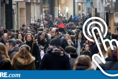 Lleida, al frente de Catalunya en superficie comercial por habitante