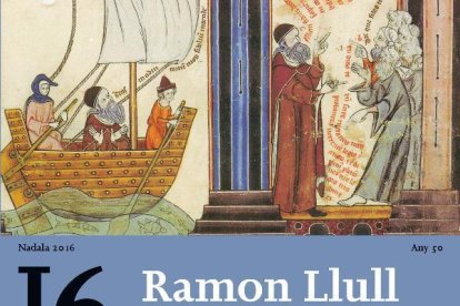 La portada del volum sobre Ramon Llull.La portada del volum sobre Ramon Llull.