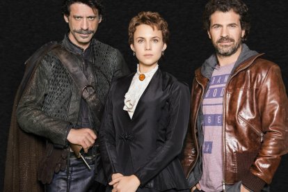 Los protagonistas de la serie.