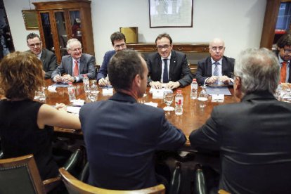 La reunió entre la Generalitat, el Govern d’Andorra i la Seu.