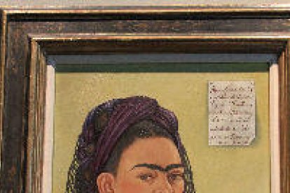 Un autorretrato de Frida Kahlo se expone en EEUU por primera vez en 35 años