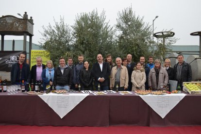 El acto de ayer contó con la presencia de varios restauradores que ofrecieron una degustación.