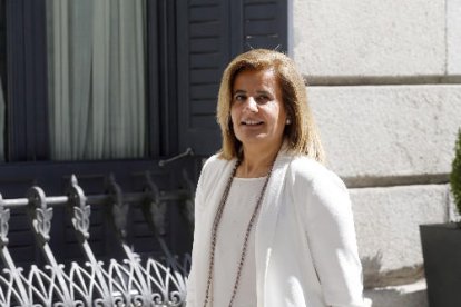 La ministra d’Ocupació i Seguretat Social en funcions, Fátima Báñez.