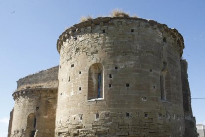 Els absis conservats a la capçalera de l’església de Sant Ruf.