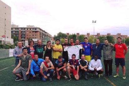 Integrants de l’equip de futbol inclusiu amb què compta aquesta temporada el Balàfia.