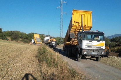 Les obres a la xarxa de camins local de Sant Esteve estaran a punt per abans de l’hivern.