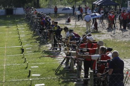 Finalitza el Trofeu Ciutat de Lleida de Tir amb Arc a Pardinyes