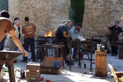 La Fira del Mostillo també va acollir la Trobada de Forjadors.