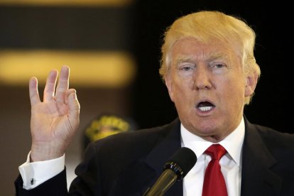 El candidato republicano a la Presidencia de EE.UU., Donald Trump