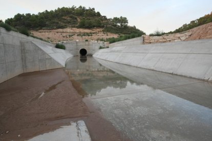 Obras en el canal principal Segarra-Garrigues.