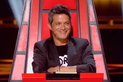 Alejandro Sanz, ‘coach’ de luxe.